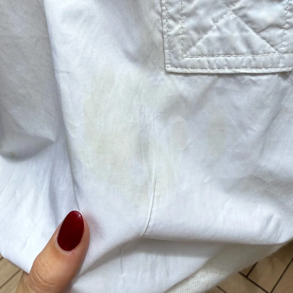 1990 Polo Ralph Lauren Ryder Cupwhite wind white sports bomber jacket - Picture 7 of 11